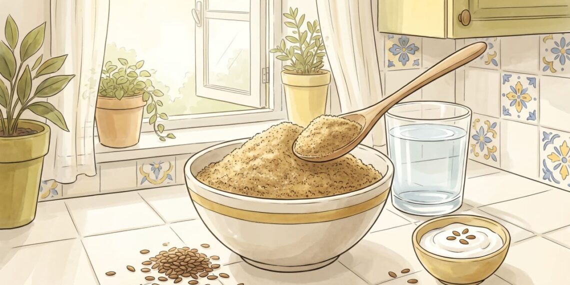 Sementes de linhaça: um remédio natural para o intestino preso