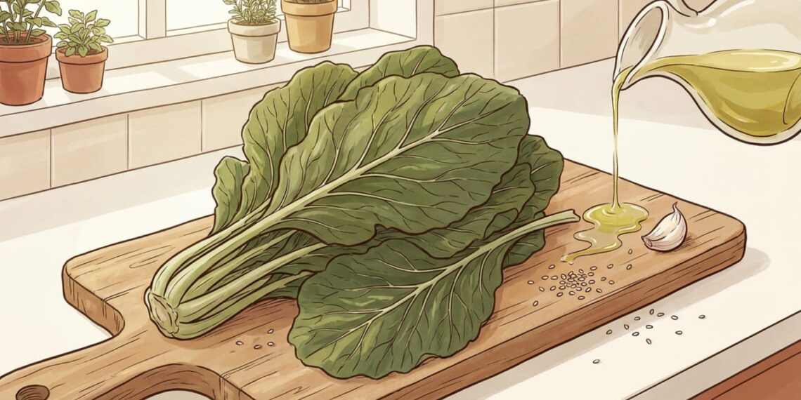 Couve manteiga: um remédio natural para os ossos fracos e a perda de massa óssea