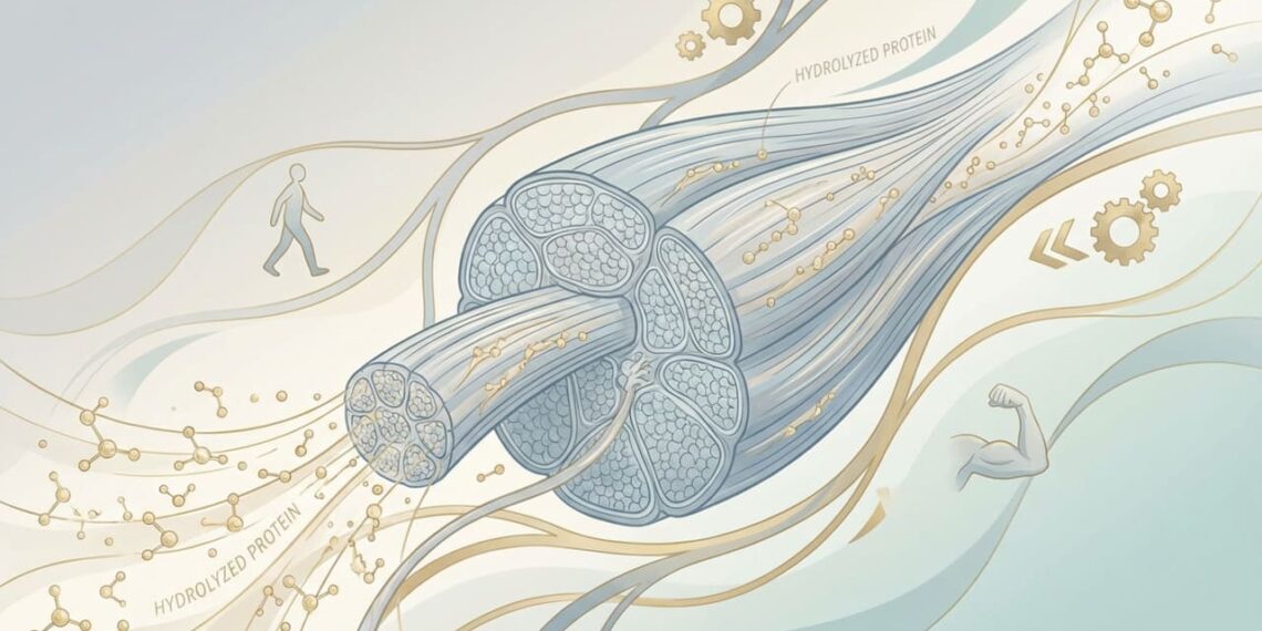 Como a proteína hidrolisada ajuda a tratar os músculos no envelhecimento e evitar o risco de sarcopenia?