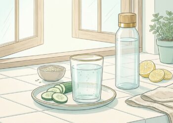 Como a água com eletrólitos afeta a digestão e ajuda a tratar a inflamação oculta no fígado?