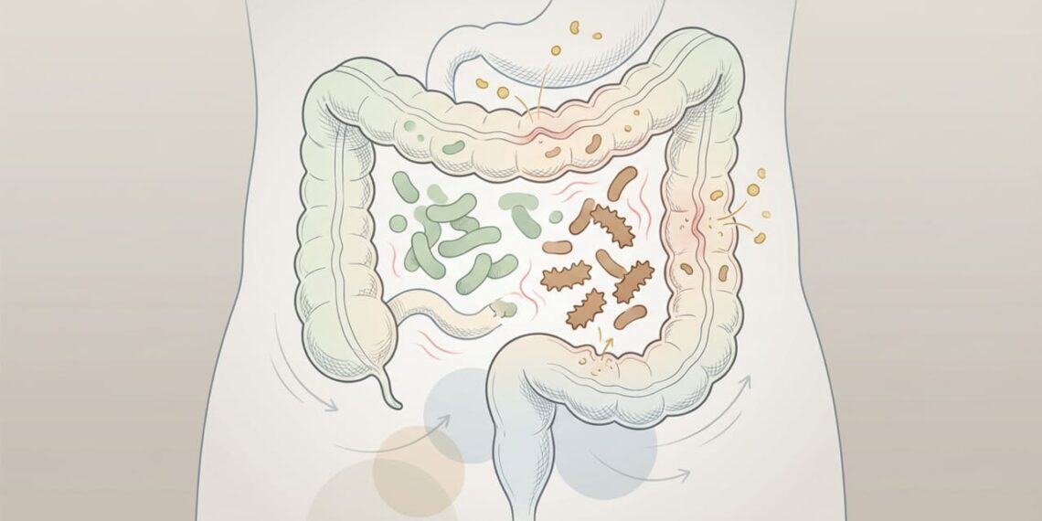 Como saber se o ganho de peso na terceira idade é risco de falta de bactérias boas e nutrientes no intestino?