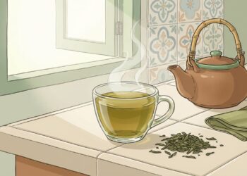 Quantas vezes é normal tomar chá verde para proteger o fígado e reter nutrientes ativos sem risco?