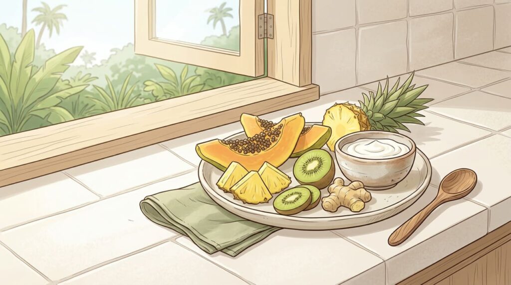 Que alimentos ajudam o estômago a digerir melhor e evitam aquela sensação de peso após comer