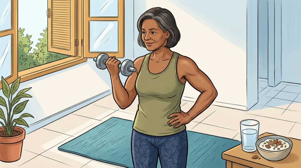 A perda muscular após os 50 anos está relacionada ao risco aumentado de depressão e ansiedade