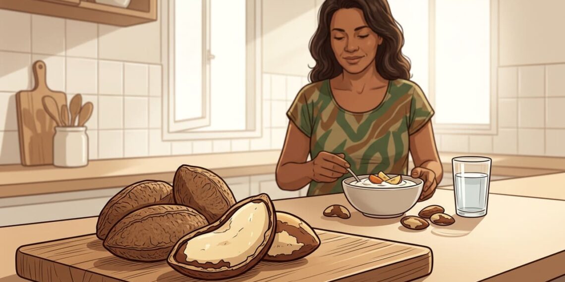 Como usar a castanha-do-pará para ajudar a melhorar o funcionamento da tireoide