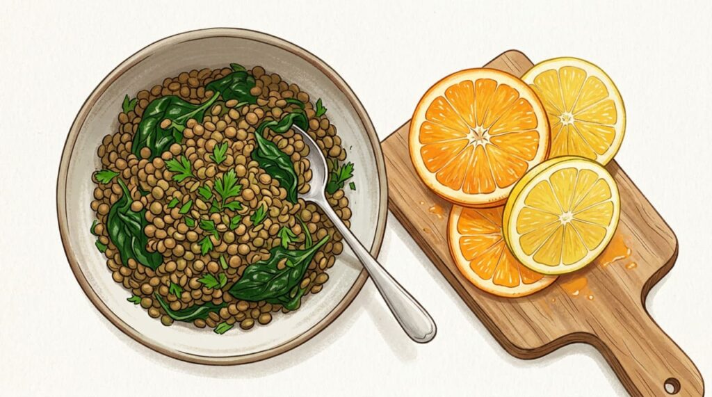 Anemia: você sabe qual combinação de alimentos comer no almoço para melhorar a absorção de ferro?