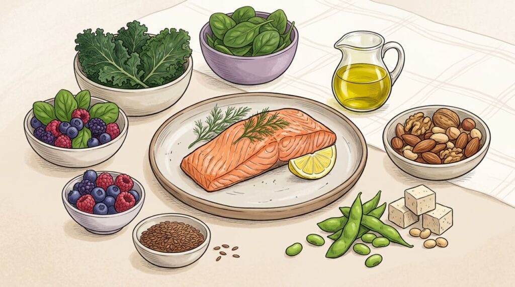 Sete dicas: como se alimentar para equilibrar os hormônios e reduzir os sintomas da menopausa