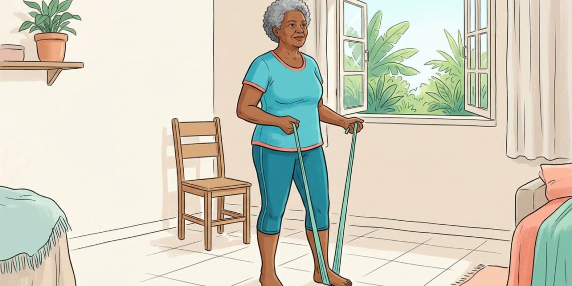 O fortalecimento muscular é fundamental para prevenir a sarcopenia e a perda de independência física após os 60 anos