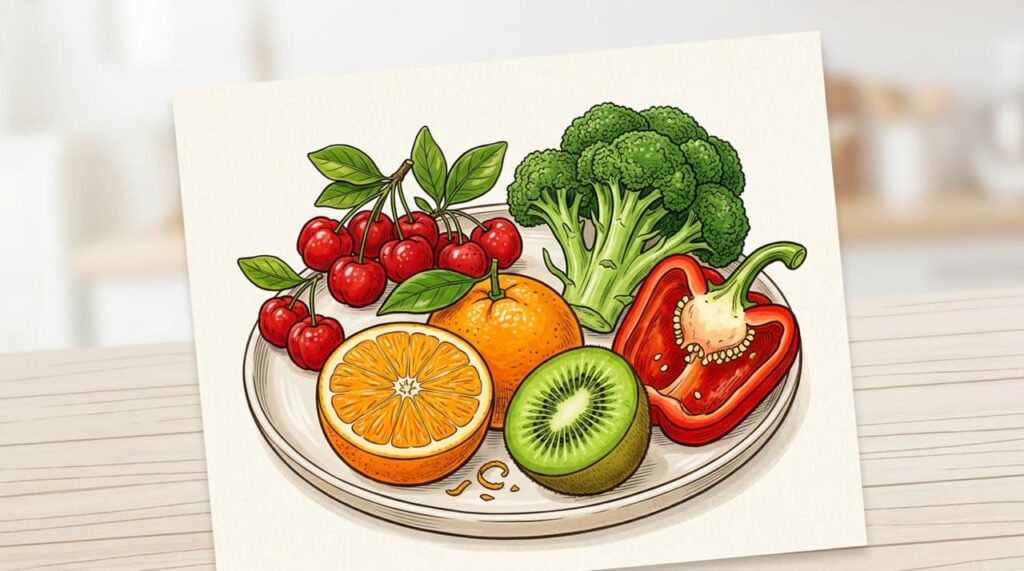 Seus níveis de vitamina C podem estar baixos se você apresentar esses sinais na pele, gengivas e imunidade