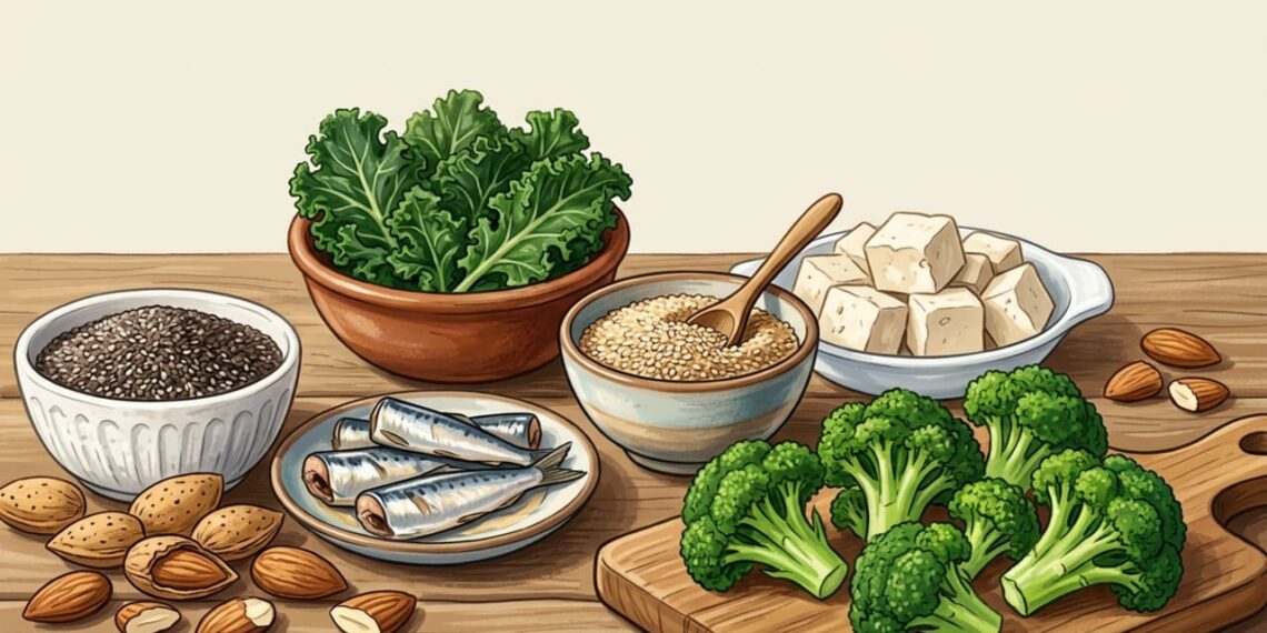 7 alimentos com mais cálcio do que o leite