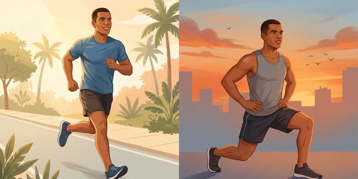 Fazer exercício de manhã ou à noite: o que os especialistas recomendam para emagrecer e evitar a perda de sono