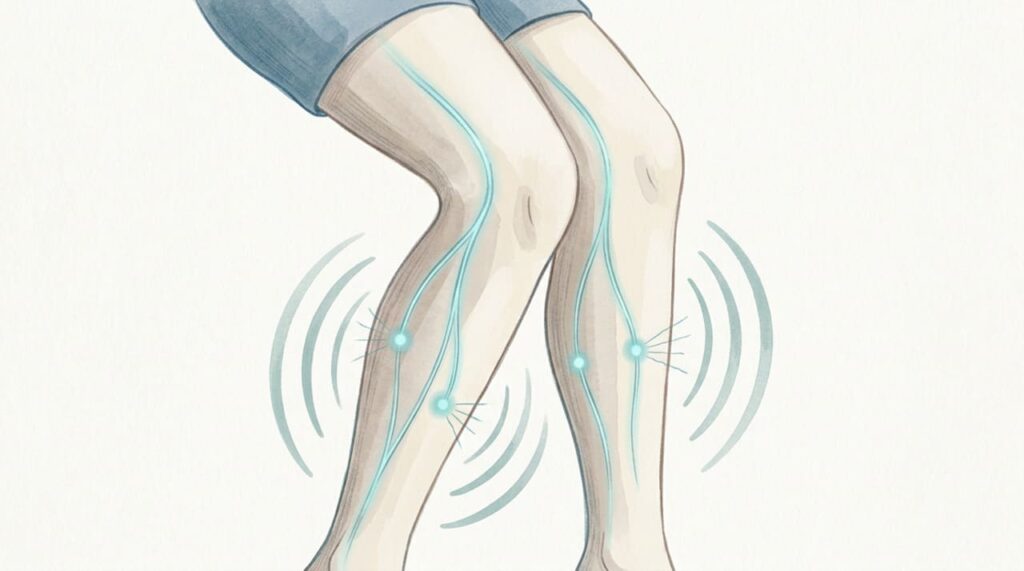 O que é síndrome das pernas inquietas, como ela afeta o sono e o humor e quais alternativas existem