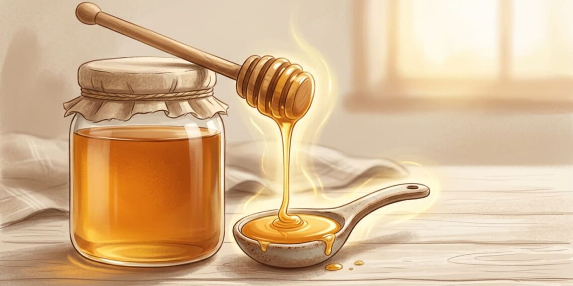 Como usar o mel puro para aliviar a tosse seca e a irritação na garganta