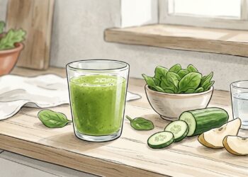 Como preparar o sumo verde ideal para tratar a inflamação gástrica num curto prazo
