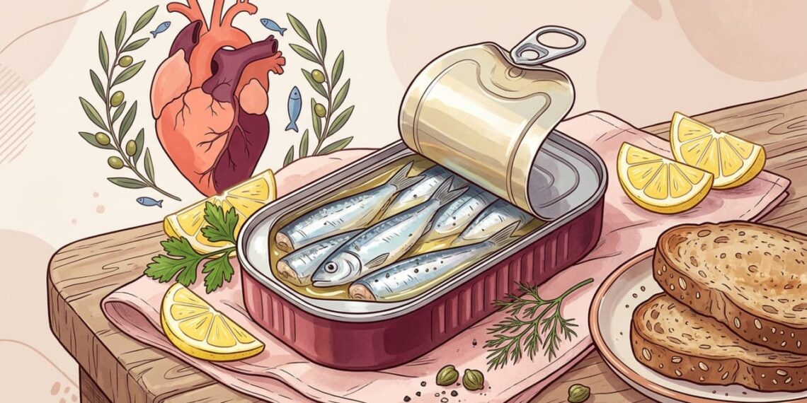 Segundo especialistas, a sardinha enlatada oferece benefícios cardiovasculares praticamente equivalentes aos do salmão fresco