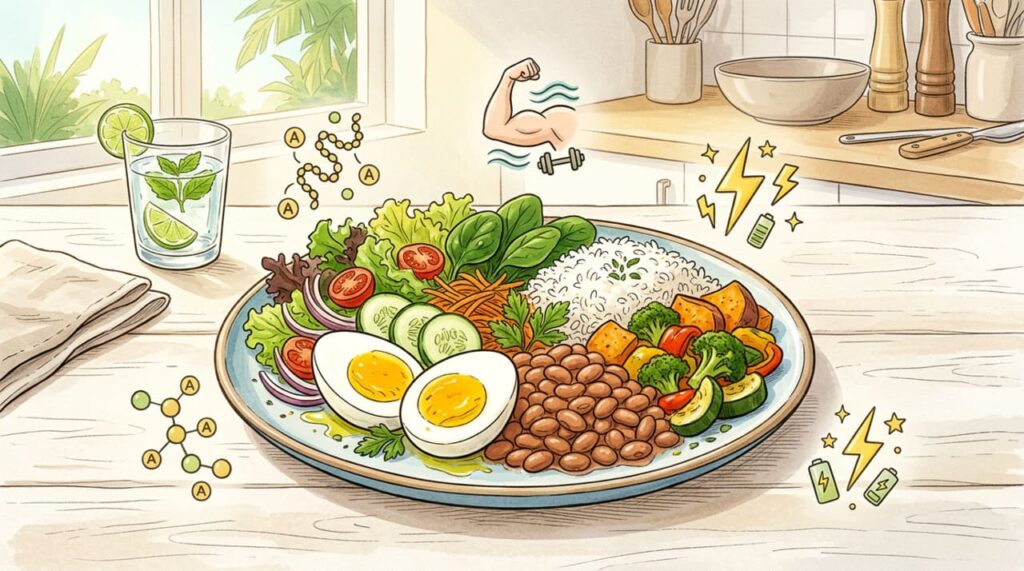 Segundo especialistas, o ovo cozido oferece uma das proteínas de maior absorção disponíveis na alimentação humana