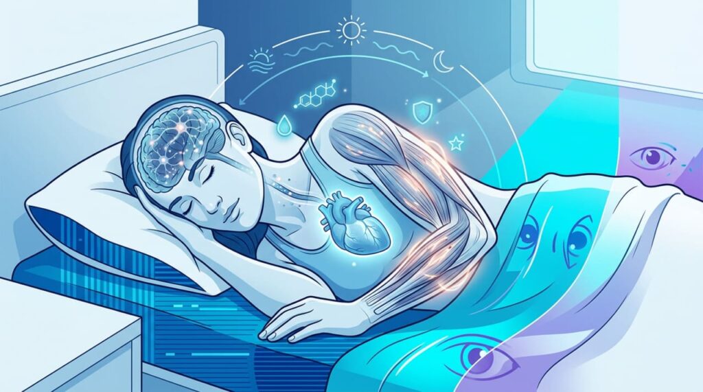 Por que ter uma boa qualidade de sono é indispensável: da recuperação muscular à saúde mental