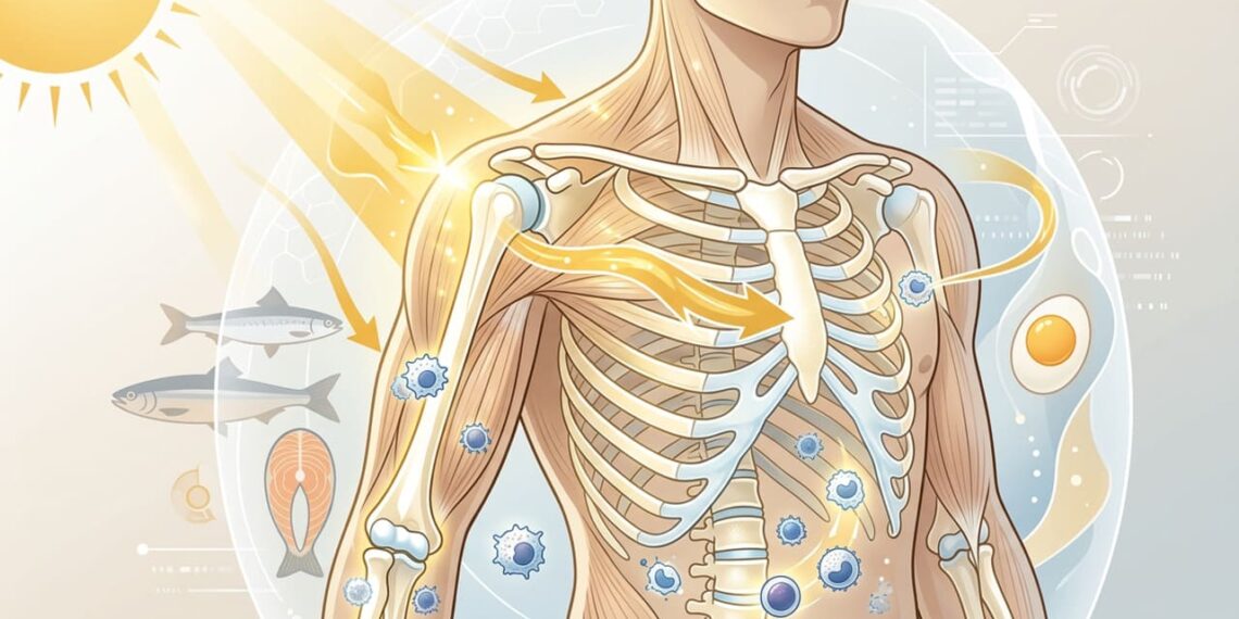 Por que ter níveis adequados de vitamina D é fundamental: da saúde óssea à prevenção de doenças autoimunes