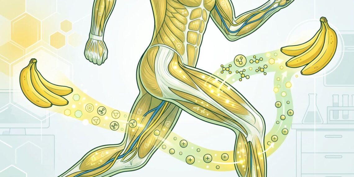 Segundo especialistas, a banana oferece uma reposição de energia pós-treino comparável à de muitos repositores esportivos