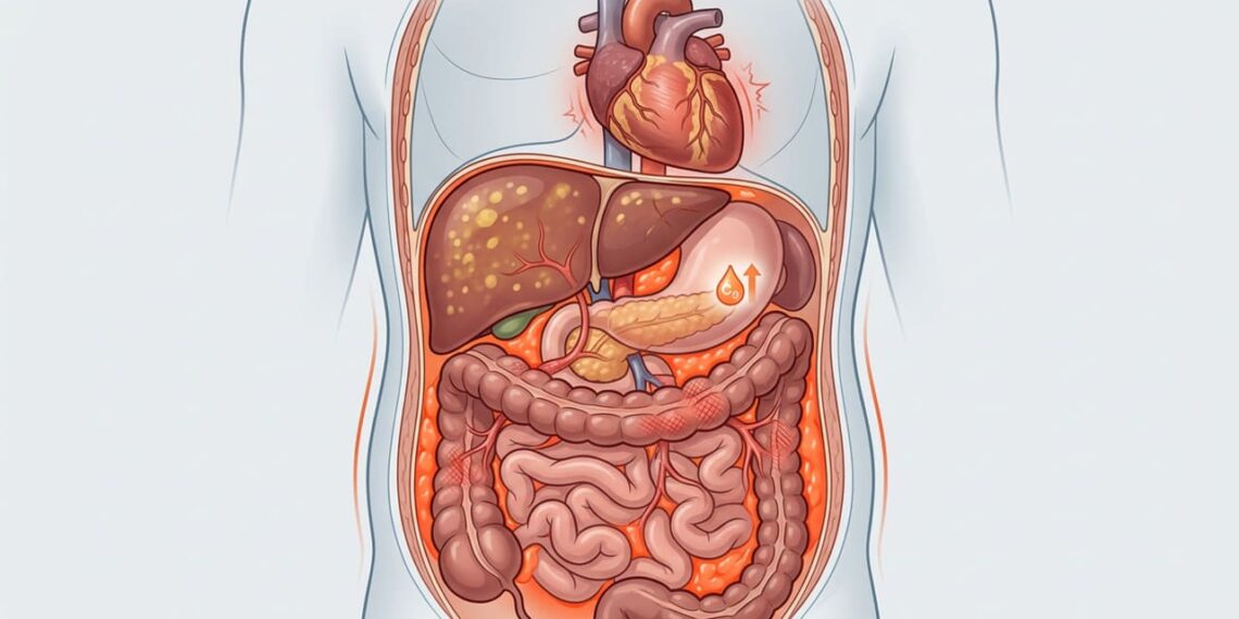 A falta de movimento físico regular está relacionada ao acúmulo de gordura visceral ao redor dos órgãos internos