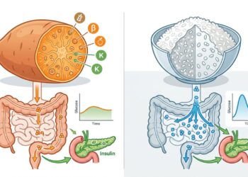 Segundo especialistas, a batata-doce oferece um índice glicêmico e um perfil nutricional superior ao do arroz branco para quem busca energia estável