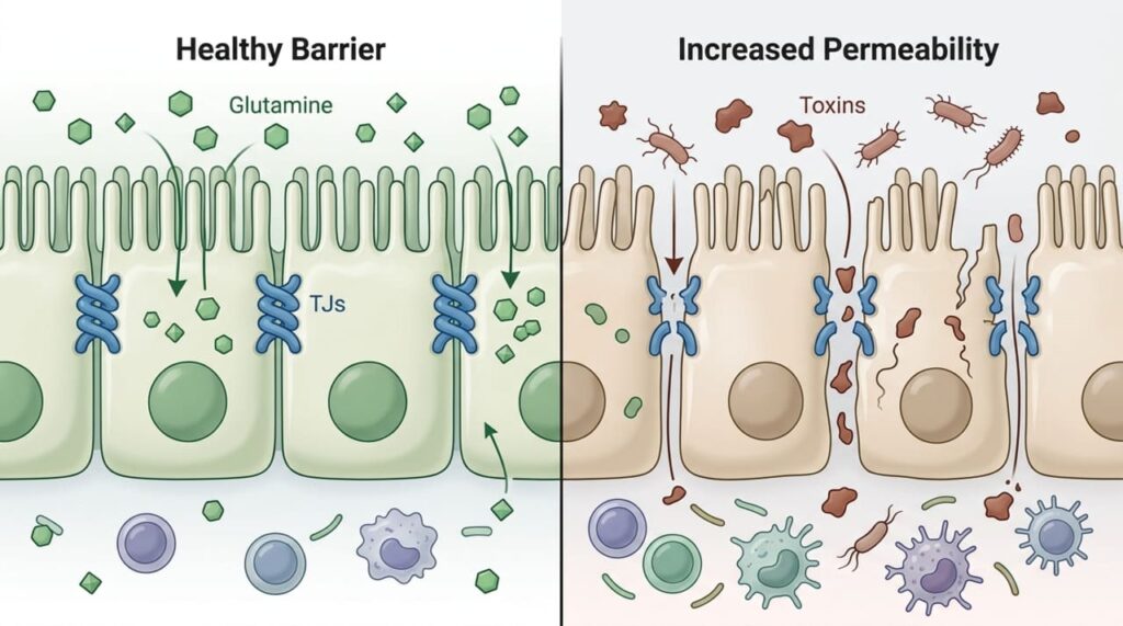 Um aminoácido essencial que ajuda a proteger contra a inflamação intestinal e a restaurar a barreira da mucosa