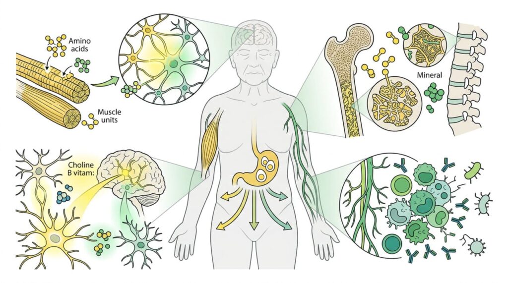 Por que os idosos devem comer ovos no café da manhã?