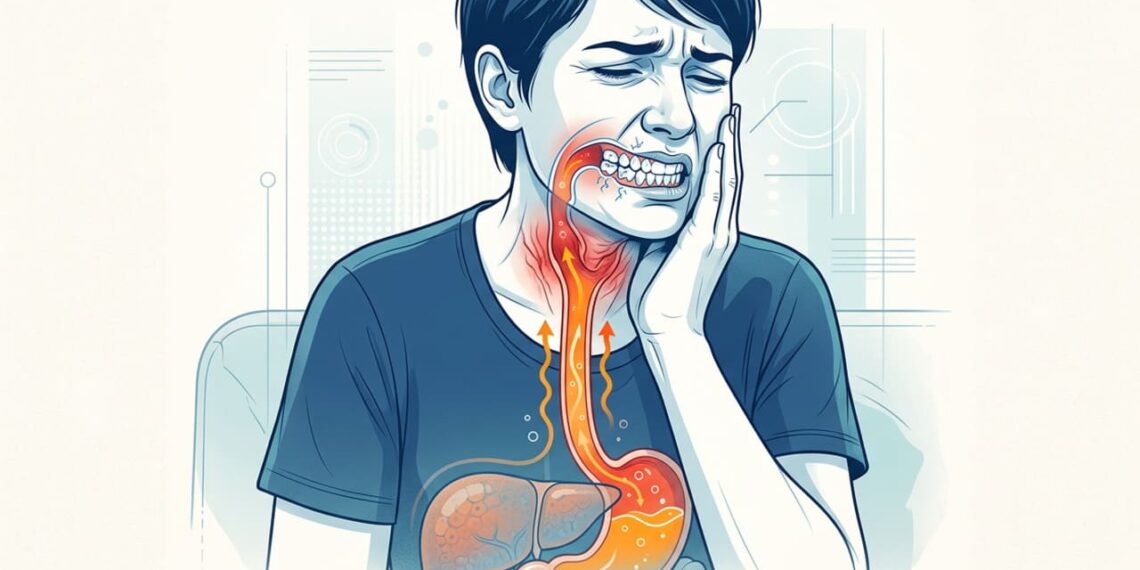 Dentes sensíveis e refluxo silencioso: o risco de ter o fígado sobrecarregado a longo prazo