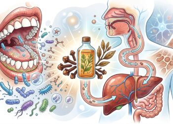 O enxaguante natural de cravo que reduz o risco de bactérias na boca viajarem para o fígado