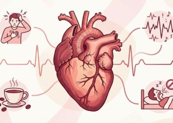 Sentir batimentos cardíacos acelerados ao deitar indica algum problema no coração ou na ansiedade?