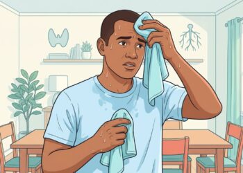 Suar excessivamente mesmo sem calor ou esforço indica algum problema na tireoide ou no sistema nervoso?