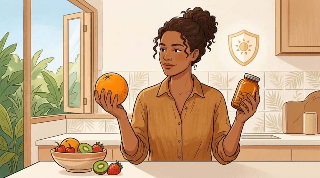 Será mesmo necessário tomar suplemento de vitamina C para fortalecer a imunidade?