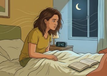 Acordar sempre no mesmo horário durante a madrugada indica algum problema no fígado ou nos hormônios?