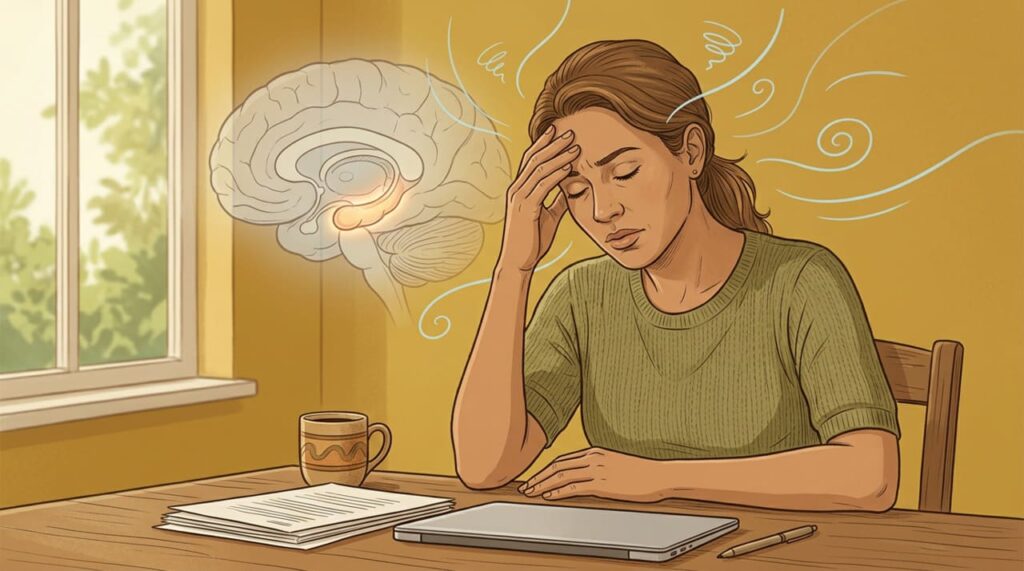 A falta de controle do estresse está relacionada ao acúmulo de cortisol que danifica progressivamente o hipocampo