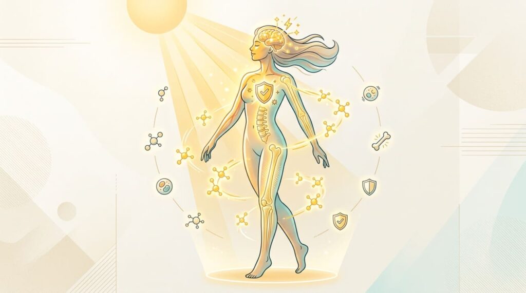 A falta de exposição solar está ligada a desequilíbrios hormonais e queda da imunidade