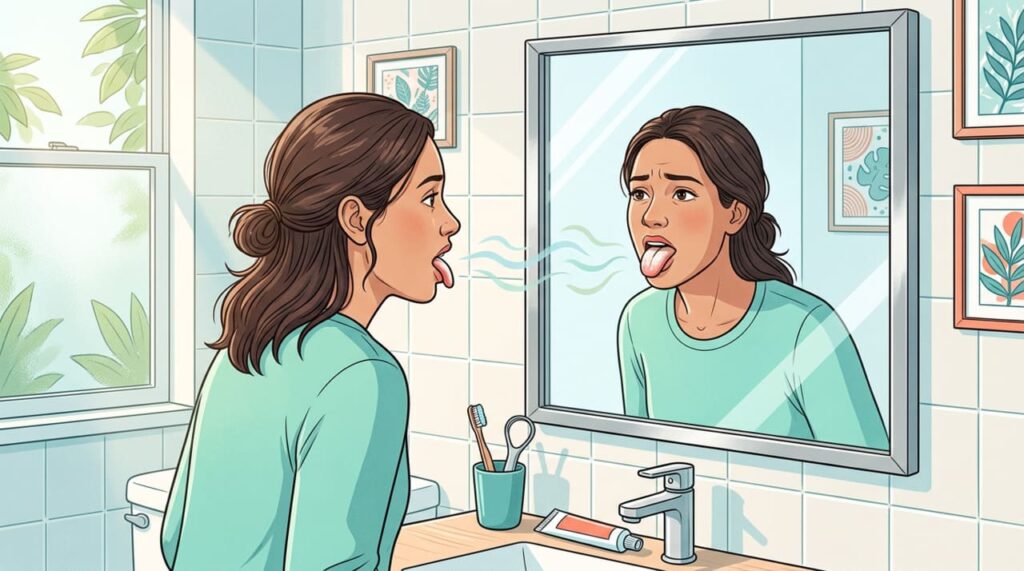 É normal a língua apresentar saburra branca com frequência? Especialistas revelam três motivos principais: fique atento se notar mau hálito persistente ou ardência