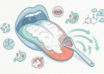 É normal a língua apresentar saburra branca com frequência? Especialistas revelam três motivos principais: fique atento se notar mau hálito persistente ou ardência