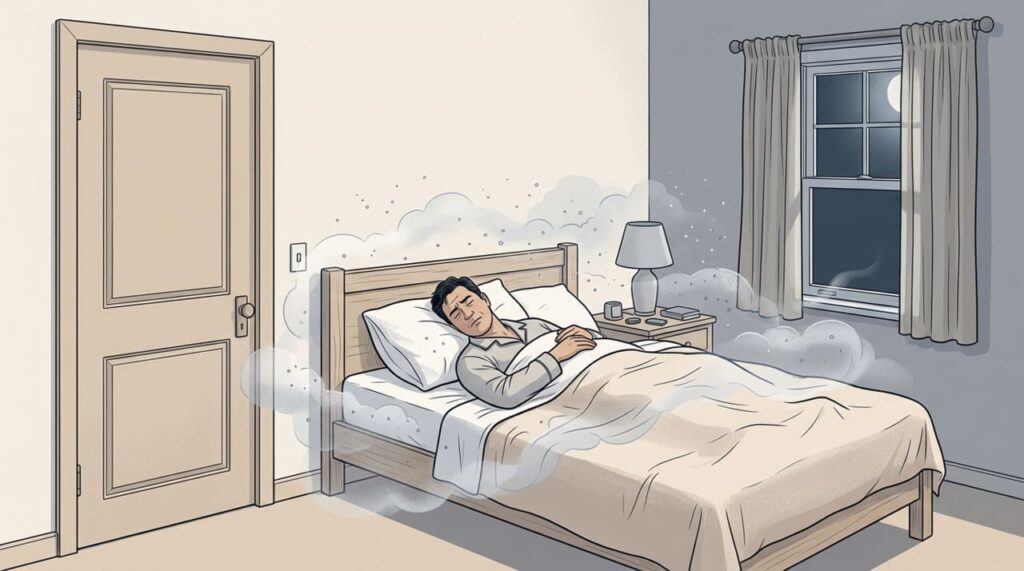 Como uma porta fechada no quarto afeta a qualidade do sono, segundo médicos