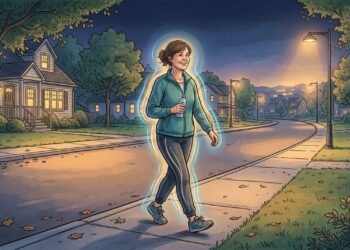 A caminhada leve após o jantar é um hábito de movimento que melhora o controle glicêmico e protege o coração