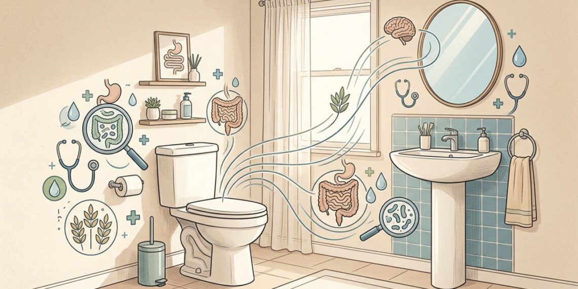 É normal as fezes grudarem no vaso sanitário? Especialistas revelam quatro motivos principais: fique atento se notar fezes escuras ou dor abdominal