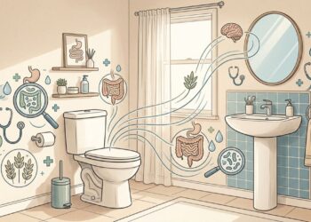 É normal as fezes grudarem no vaso sanitário? Especialistas revelam quatro motivos principais: fique atento se notar fezes escuras ou dor abdominal