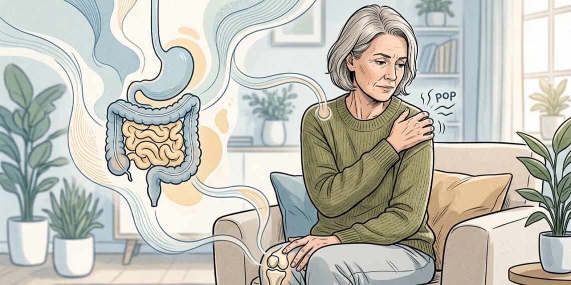 Estalos frequentes nas articulações: como saber se a inflamação no intestino afeta a sua cartilagem