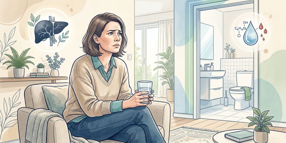 Sede constante e urina frequente: como tratar o fígado gordo antes que os nutrientes sejam perdidos