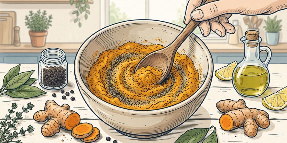 Como misturar pimenta preta e açafrão para tratar a dor e absorver a proteína certa de acordo com a ciência