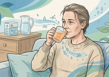 Qual a quantidade de água com eletrólitos para tratar a desidratação e repor nutrientes no prazo de uma hora