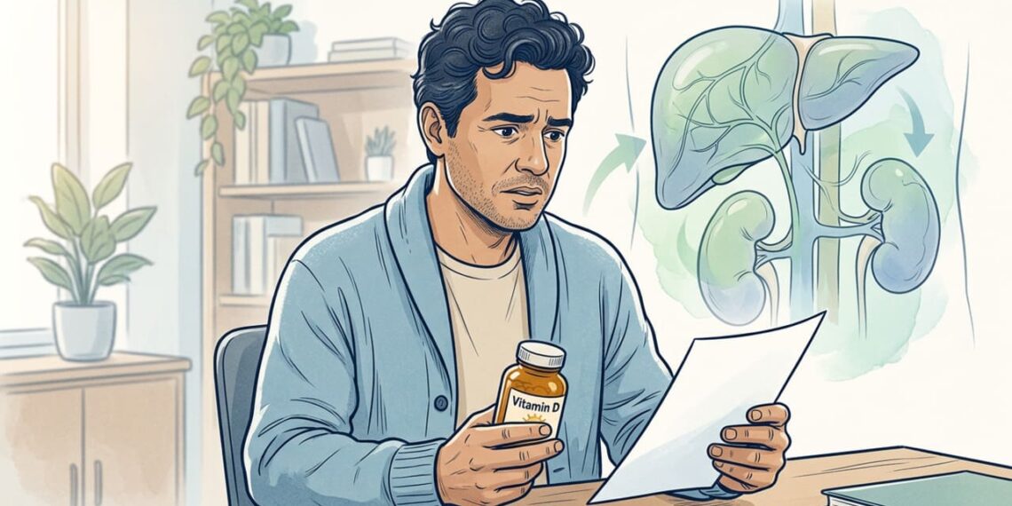 Como saber se a sua vitamina D não funciona devido à inflamação no fígado e como tratar esse risco