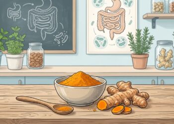 Como usar a cúrcuma para tratar o intestino e proteger a proteína do corpo num curto prazo