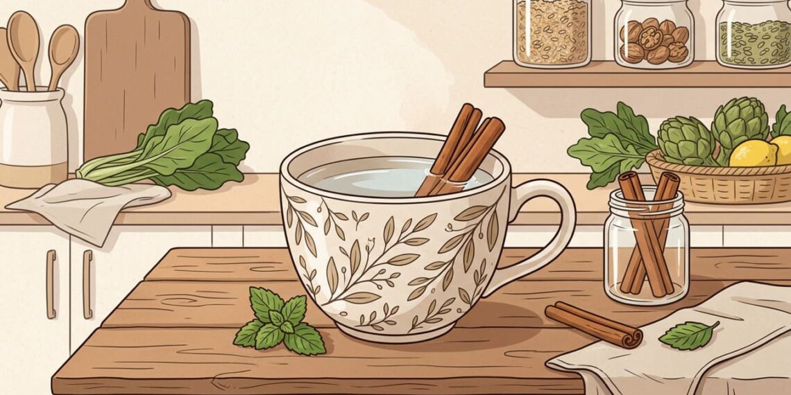 A água com canela certa para tratar a inflamação no fígado e controlar o risco de diabetes de acordo com a ciência