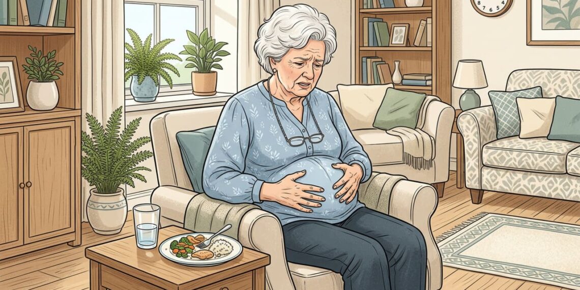 Barriga muito inchada na terceira idade: o risco silencioso da inflamação que rouba os seus nutrientes