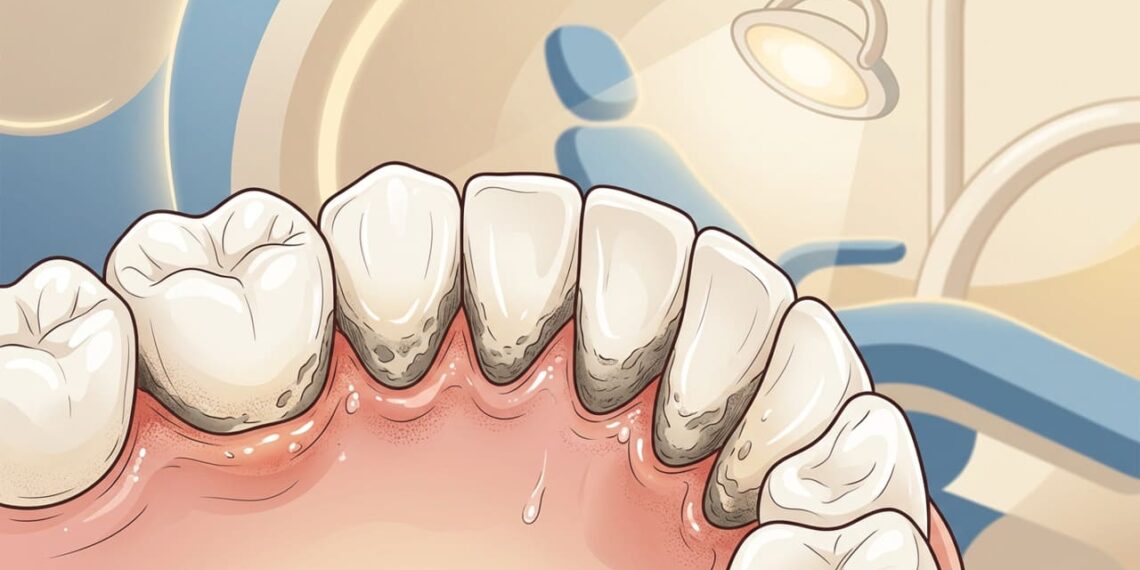 Como tratar o tártaro escuro nos dentes e diminuir o risco de perder nutrientes a curto prazo